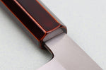 Couteau santoku kiritsuke 18cm japonais artisanal Hado Ginsan Kijiro
