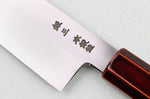 Couteau santoku kiritsuke 18cm japonais artisanal Hado Ginsan Kijiro