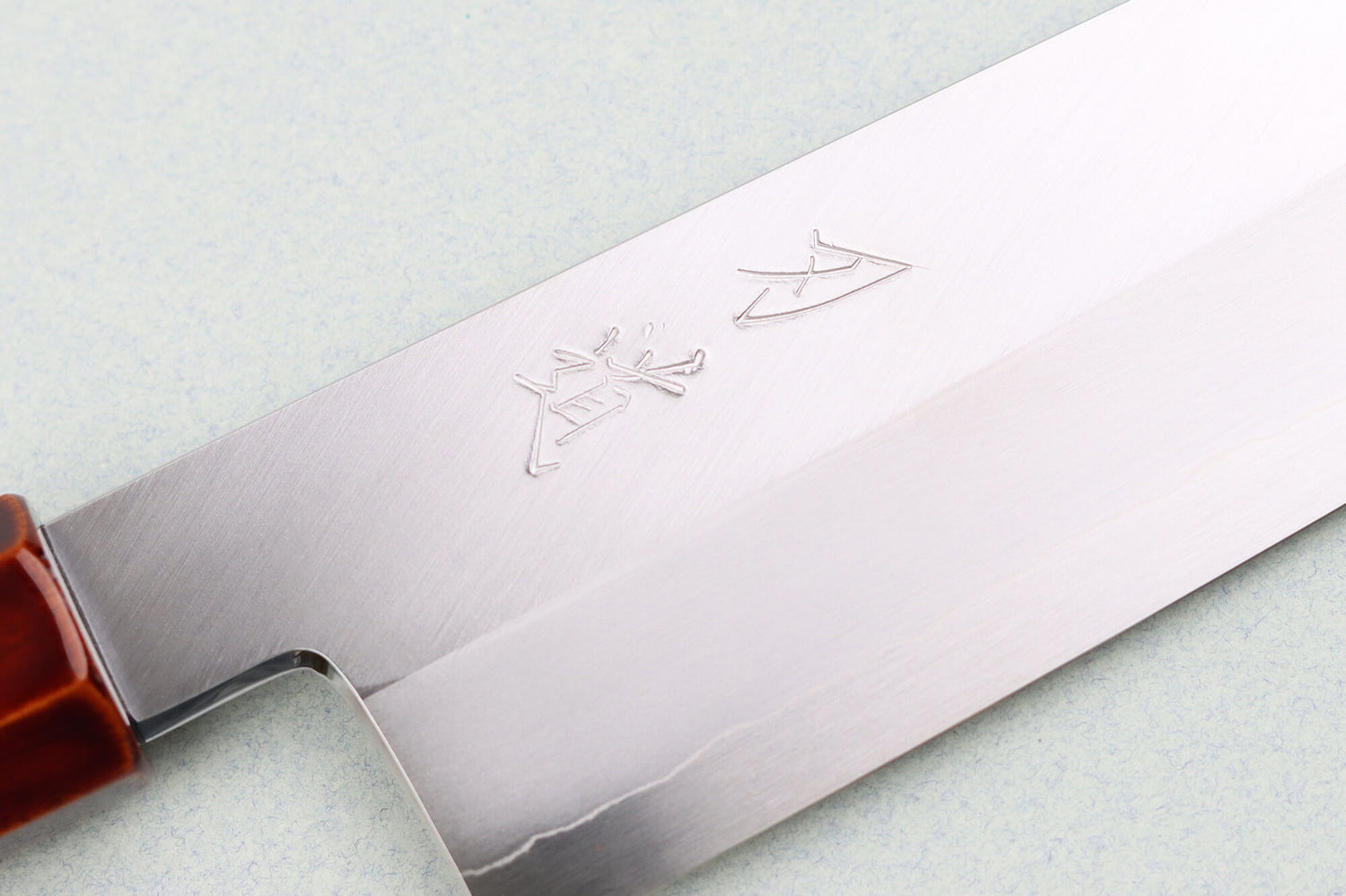 Couteau de chef kiritsuke 21cm japonais artisanal Hado Ginsan Kijiro