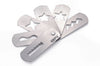 Accessoire à pâtisserie Gefu Trica taille 5 ou 7/8 inox - 6 motifs