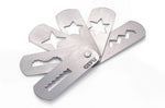 Accessoire à pâtisserie Gefu Trica taille 7/8 inox - 6 motifs