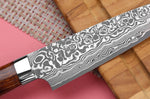 Couteau universel japonais Takeshi Saji R2 Damas Mosaïque 15cm