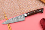 Couteau universel japonais Takeshi Saji R2 Damas Mosaïque 13cm