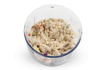 Hachoir multifonction manuel Chef'n VeggiChop 2 en 1 lame inox
