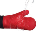 Manique MasterClass en silicone rouge sans couture avec manchette en coton
