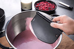 Coupe-pâte Gefu Dutto 2-en-1 en acier inox et polymère noir
