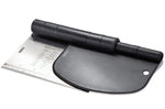Coupe-pâte Gefu Dutto 2-en-1 en acier inox et polymère noir