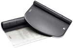 Coupe-pâte Gefu Dutto 2-en-1 en acier inox et polymère noir