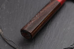 Couteau sujihiki japonais artisanal Yoshimi Kato Minamo SG2 Tsuchime 27cm