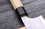 Couteau bunka japonais artisanal Masakage Shimo 17cm Shirogami