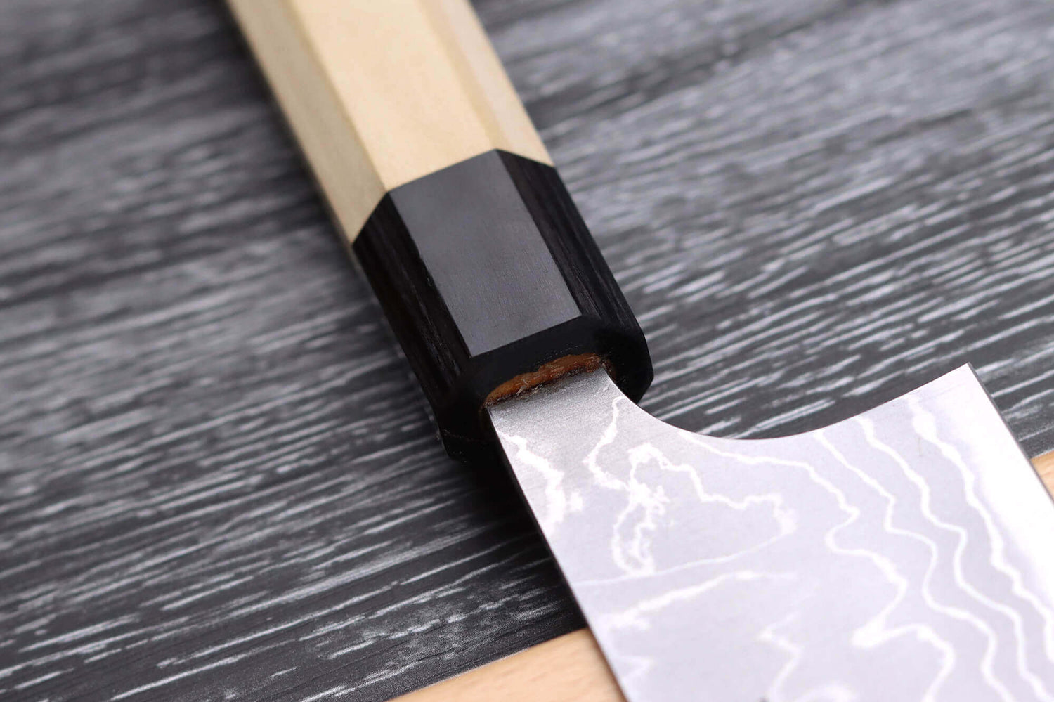 Couteau bunka japonais artisanal Masakage Shimo 17cm Shirogami
