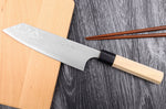 Couteau bunka japonais artisanal Masakage Shimo 17cm Shirogami