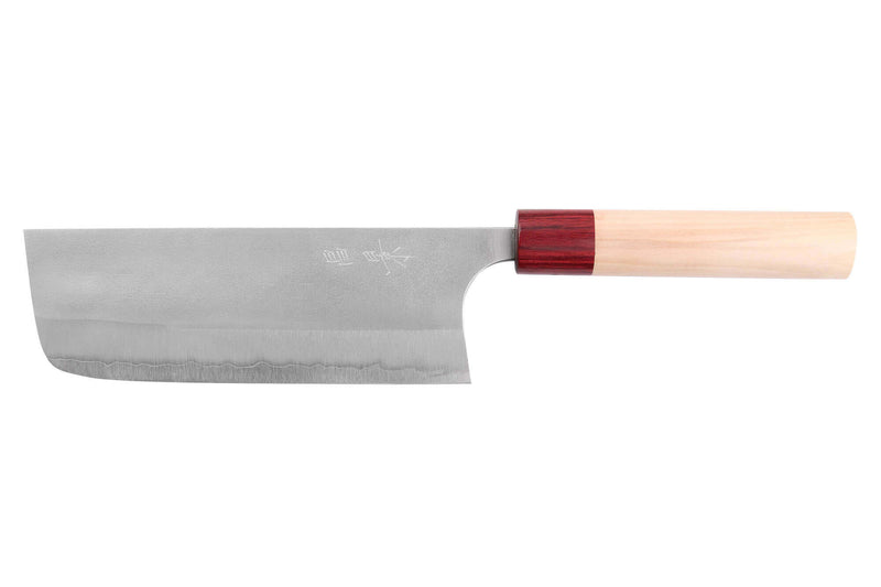 Couteau nakiri 16,5cm japonais artisanal Masakage Yuki Shirogami 2