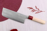 Couteau nakiri 16,5cm japonais artisanal Masakage Yuki Shirogami 2