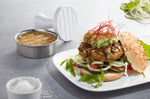 Presse à burger Gefu Spark pour mini-burgers en inox et porcelaine