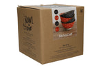 Set de 4 bols KitchenCraft en céramique Red And Black design diamètre 15cm