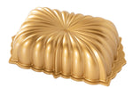 Moule à cake Nordic Ware plissé gold en fonte d'aluminium
