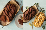 Moule à cake Nordic Ware torsadé gold en fonte d'aluminium