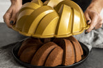 Moule à gâteau Nordic Ware Bundt Torsadé gold en fonte d'aluminium diamètre 27cm
