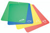 Set de 4 planches à découper KitchenCraft en polymère flexible multicolore 38x32,5cm