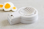 Coupe-œufs KitchenCraft en acier inoxydable et polymère blanc