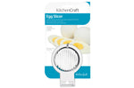 Coupe-œufs KitchenCraft en acier inoxydable et polymère blanc