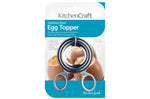 Coupe-oeuf à la coque KitchenCraft en acier inoxydable