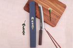 Couteau sakimaru 24cm japonais artisanal Wusaki Sakimaru BS1