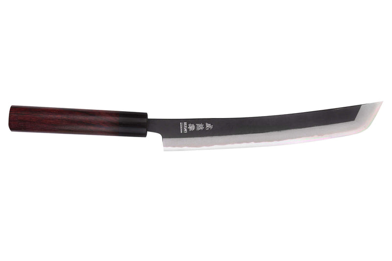 Couteau sakimaru 24cm japonais artisanal Wusaki Sakimaru BS1