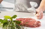 Attendrisseur de viande KitchenCraft en métal à manche plat 22,5cm