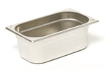 Bac gastronorme GN 1/4 inox 18/0 2,6L Comas - Hauteur 10cm