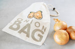 Sac de conservation d'oignons KitchenCraft en polyester 25x15cm