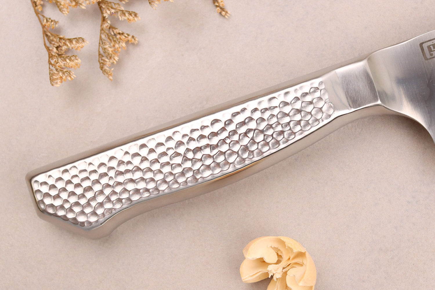 Couteau santoku alvéolé japonais Glestain Home Series 17cm