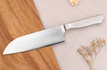 Couteau santoku alvéolé japonais Glestain Home Series 17cm