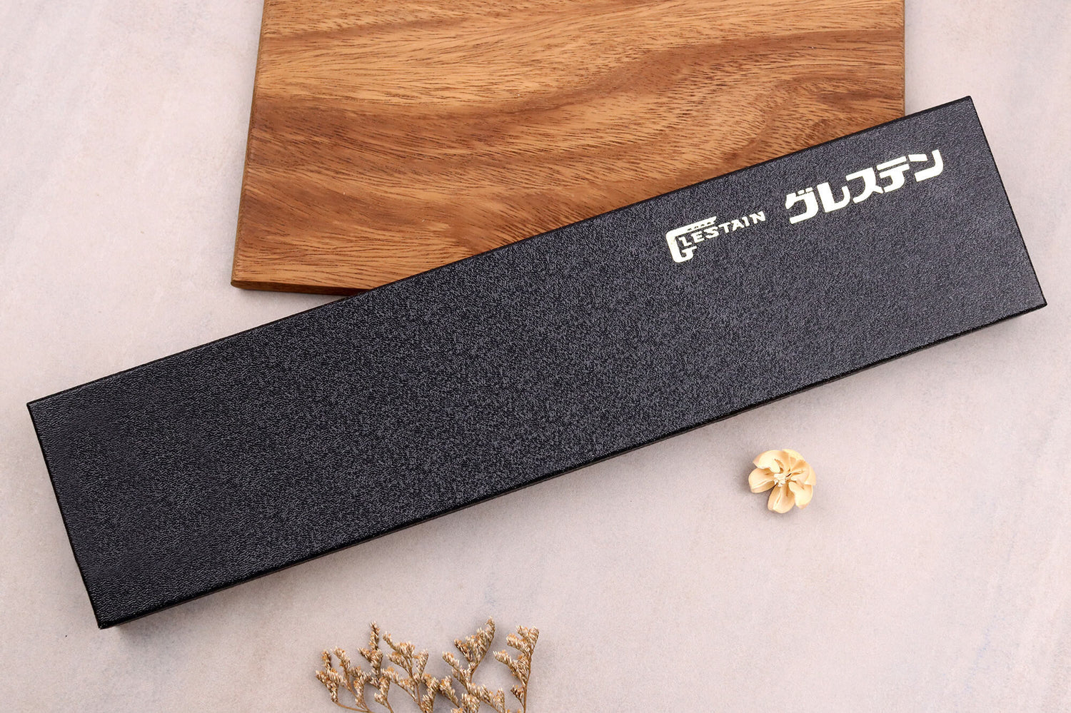 Couteau santoku alvéolé japonais Glestain Home Series 17cm