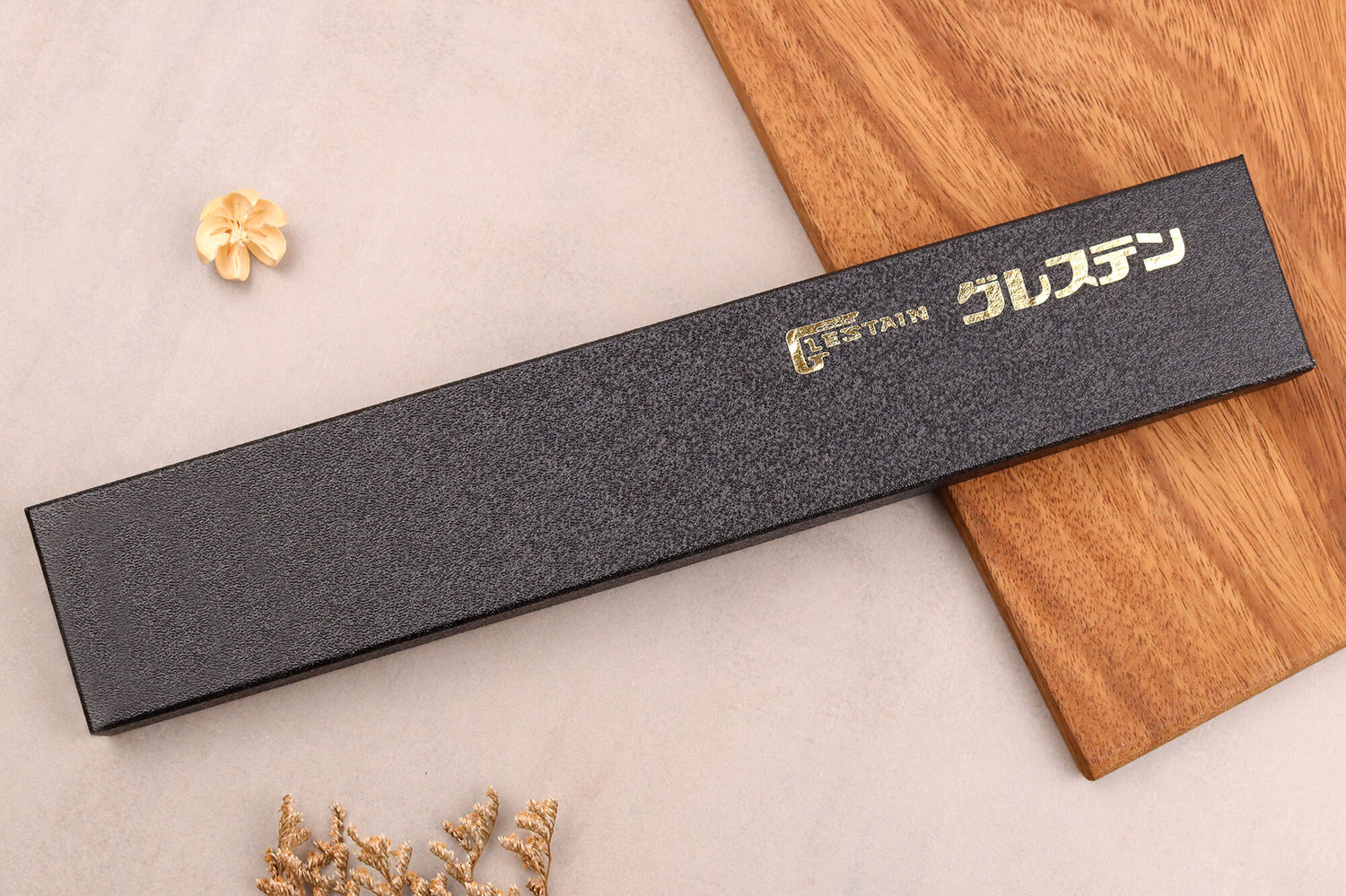 Couteau de chef alvéolé japonais Glestain Home Series 21cm