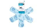 Set de 3 protections KitchenCraft pour poêles antiadhérentes en polyester bleu