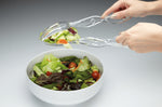 Pinces à salade KitchenCraft Scissor Action séparables en acrylique transparent