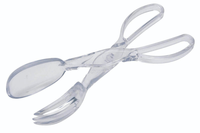 Pinces à salade KitchenCraft Scissor Action séparables en acrylique transparent