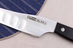 Couteau à saumon alvéolé dos courbé japonais Glestain SO Series 31cm