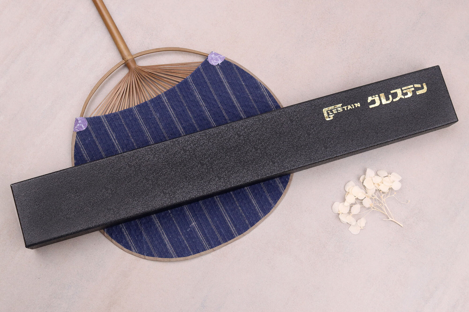 Couteau à saumon alvéolé dos courbé japonais Glestain SO Series 31cm