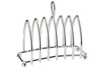 Porte-toasts KitchenCraft pour 6 tranches en métal chromé