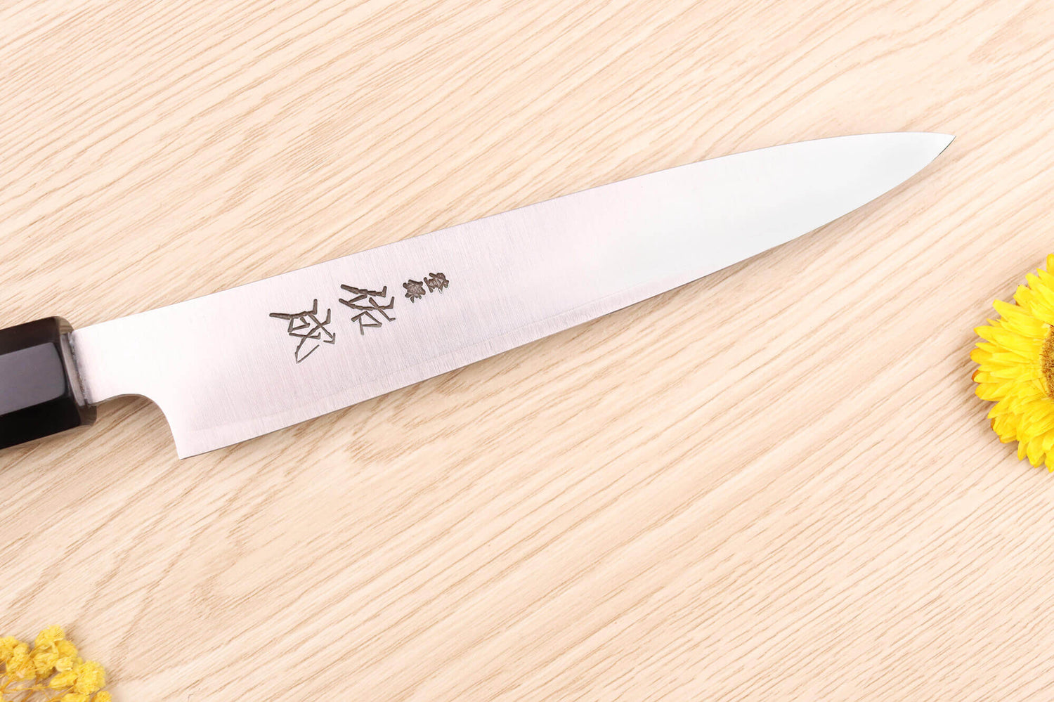 Couteau universel 16,5cm japonais artisanal Sukenari SG2 San Maï manche en bois de rose