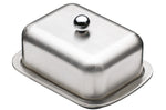 Beurrier MasterClass en acier inox à double paroi pour beurre 250g
