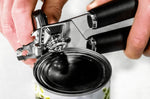 Ouvre-boîte MasterClass en acier inox poignées soft touch noir