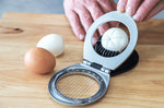 Coupe-oeufs 2 en 1 MasterClass Deluxe en inox et polymère