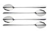 Set de 4 cuillères à café MasterClass en acier inox finition polie miroir 19,5cm