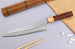 Couteau de chef japonais artisanal Yoshimi Kato AS Nashiji 21cm
