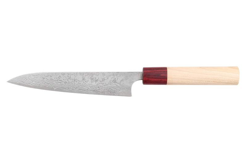 Couteau universel japonais artisanal Masakage Kiri 15cm damas 49 couches