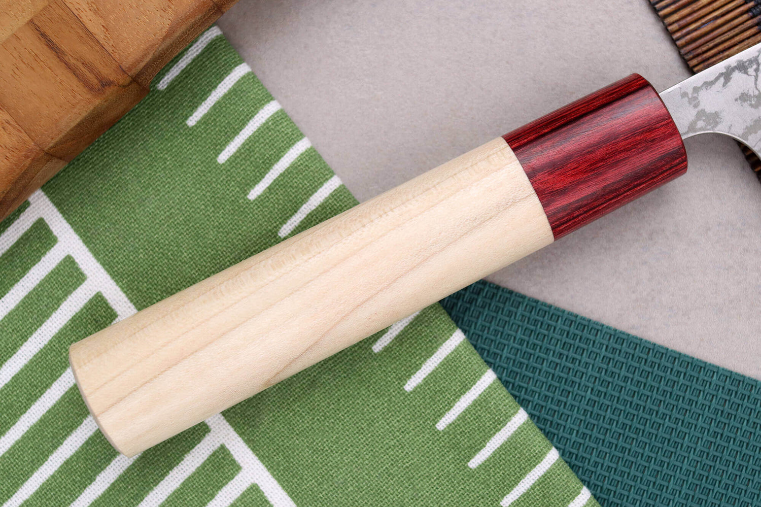 Couteau universel japonais artisanal Masakage Kiri 15cm damas 49 couches